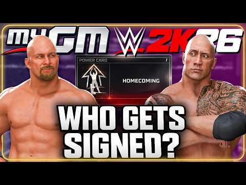 Only ONE Of These Legends Can Be Signed BUT WHO?? | WWE 2K26 MyGM Multiplayer IMMORTAL