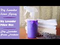 Lavender Linen Spray || DIY Pillow Mist || Lavender Room Freshener || Easy All-Natural & Exquisite
