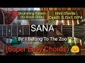 Sana - I Belong To The Zoo (Super Easy Chords)