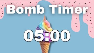5 Minute Ice Cream 🍦 Bomb 💣 Timer