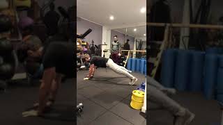 Plank Lateral Shuffle