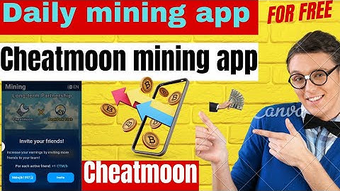 cheatmoon mining app new mining app cheatmoon app #foryou #cryptocurrency #cheatmoon