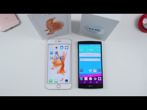 iPhone 6S vs LG G4 SPEED TEST and Comparison