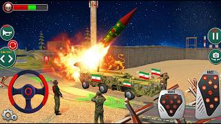 Iranian Army Missile Launcher Gameplay - Destroy Enemy Trucks! Android Gameplay screenshot 5