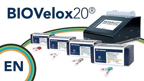 BIOVelox20®: Complete range of Biological Indicators