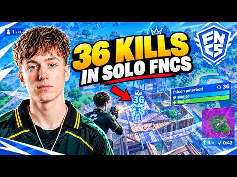 Wie schafft Peterbot 36 Kill Runde in Solo FNCS?!