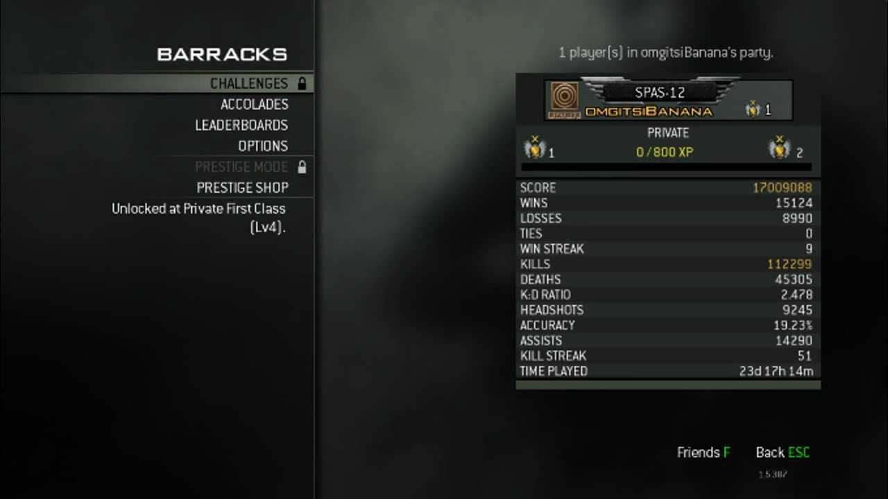 FIRST EVER PRESTIGE 20 in MW3 "MW3 Prestige 20" "MW3 New Prestiges" YouTube