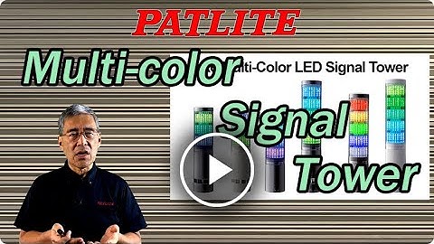 LA6 Multi-Color LED Signal Tower Introduction
