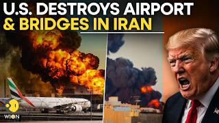 US-Iran War LIVE: US Strikes Destroy Iran's Airport And Bridges, West Asia War Explodes  | WION