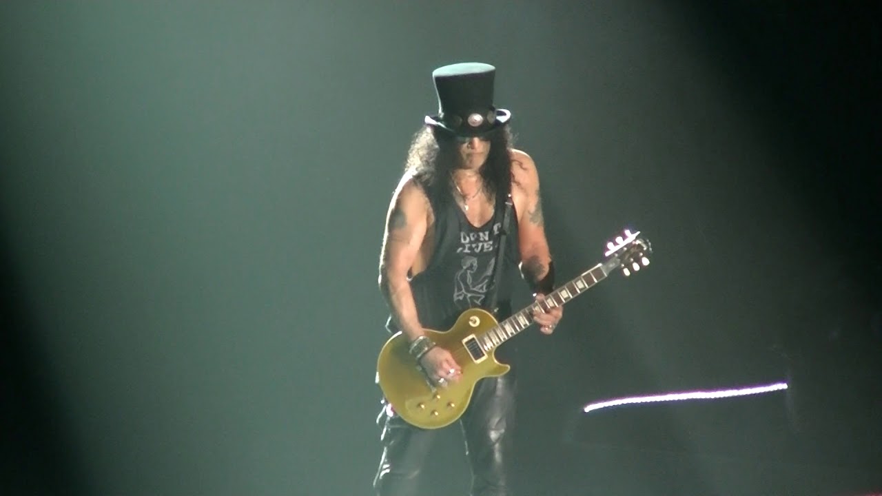 GUNS N' ROSES - SLASH GUITAR SOLO - THE FORUM 11-25-2017 