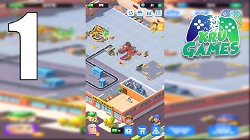 Idle Courier Tycoon - 3D Business Manager Gameplay Walkthrough #1 (Android, IOS)