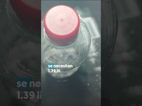 ¿Cuánta agua se necesita para fabricar una botella de agua? - N+