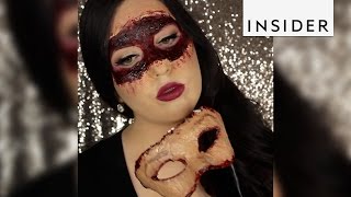 Makeup artist puts the GORE in gorgeous