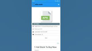 Tehnik mendownload vid hot.apk