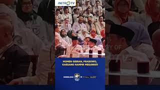 Momen Gibran, Prabowo, Kaesang Hampir Megawati #shorts