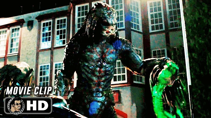 Apex Predator Vs Predator Fight Scene | THE PREDATOR (2018) Movie CLIP HD