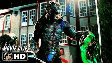 Apex Predator Vs Predator Fight Scene | THE PREDATOR (2018) Movie CLIP HD