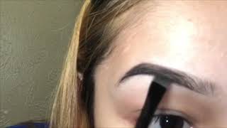 Eyebrow tutorial 2019