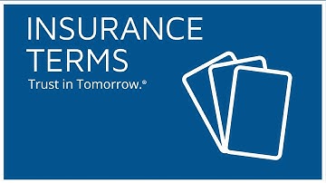 Insurance Terms | Grinnell Mutual