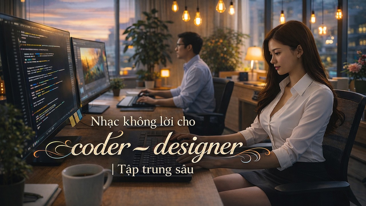 Nhạc không lời cho coder – designer | Tập trung sâu - YouTube