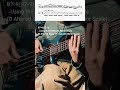Melodic Minor Scale Licks 1 #bass #jazz #bassplayer #guitar #bassist