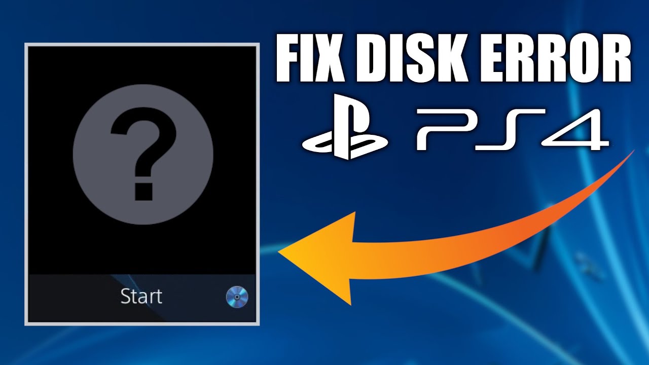 Madison dobbelt Akvarium How to FIX Unrecognized Disc Error on PS4! | SCG 2020 - YouTube