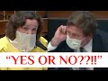 **WATCH HIM SQUIRM** Congresswoman DESTROYS Trump Lackey & Golf Buddy Jay Clayton "YES OR NO??!!"