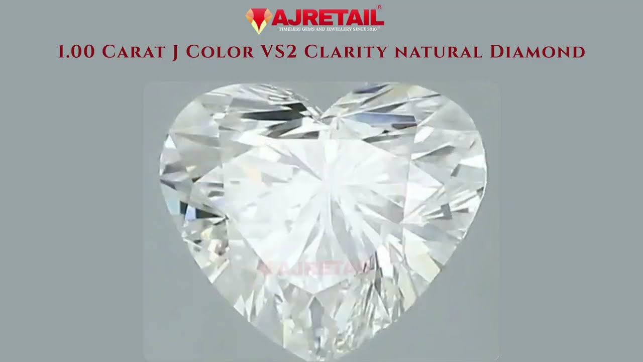 Carat J Color VS2 Clarity Natural Diamond – AJRETAIL