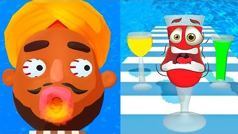 Sandwich Runner VS Juice Run - All Levels SpeedRun Gameplay Android iOS Ep1