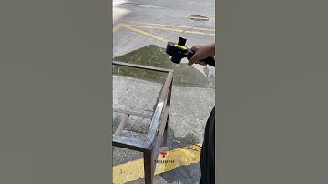 Pulse laser cleaning machine rust oil paint coating removal #lasercleaningmachine