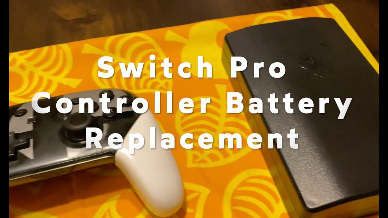 Pro Controller Battery Replacement