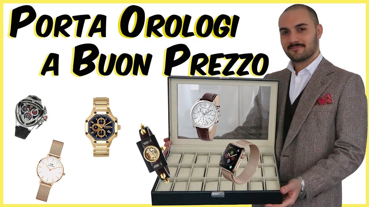 PORTA OROLOGI a Buon Prezzo