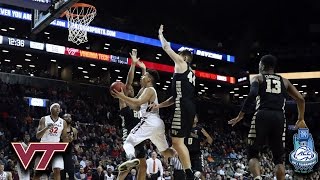 Virginia Tech's Seth Allen Helps Hokies Advance In ACC Tournament