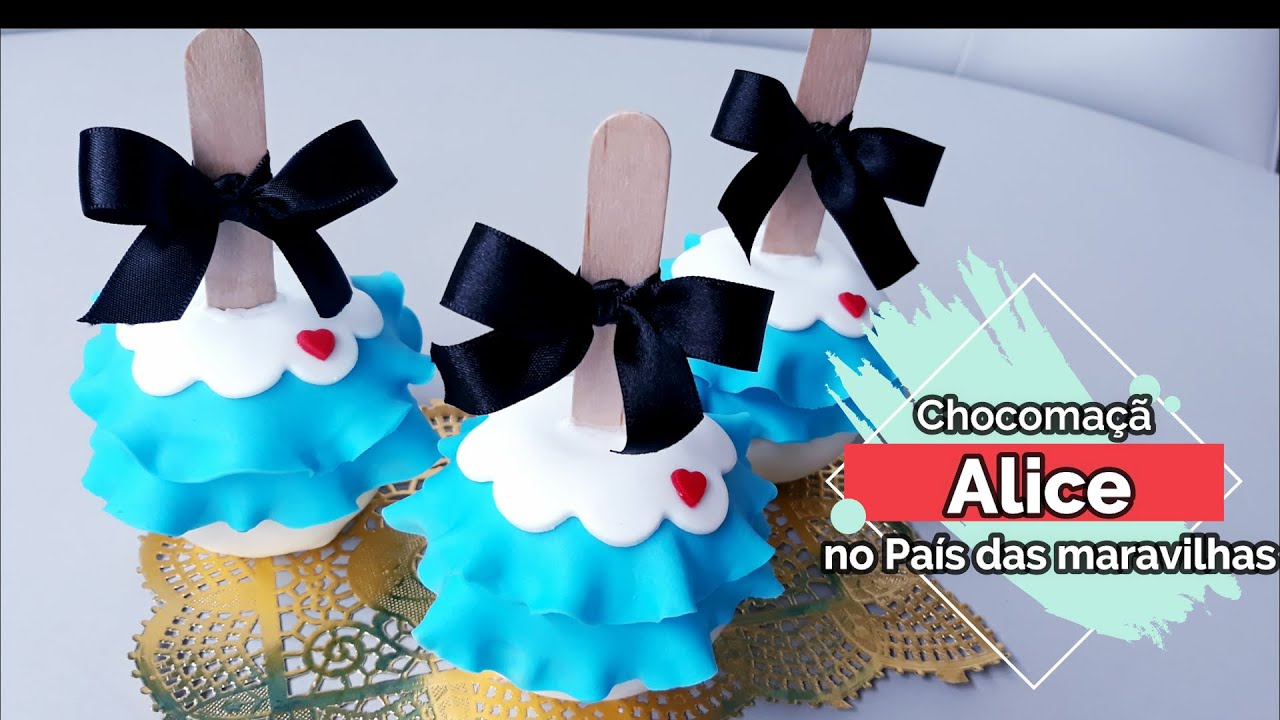 #Chocomaçã #Alice no país das maravilhas