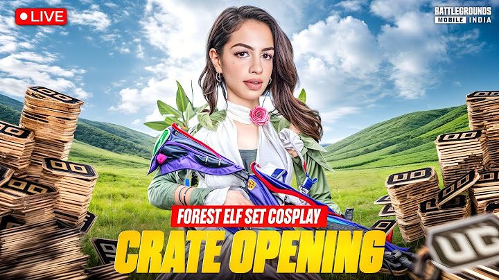 🔴Forest Elf Cosplay + Crate opening with SHARKSHE 😍💙