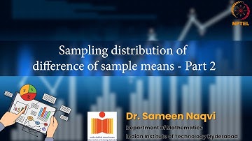 Sampling distribution of difference of sample means - Part 2