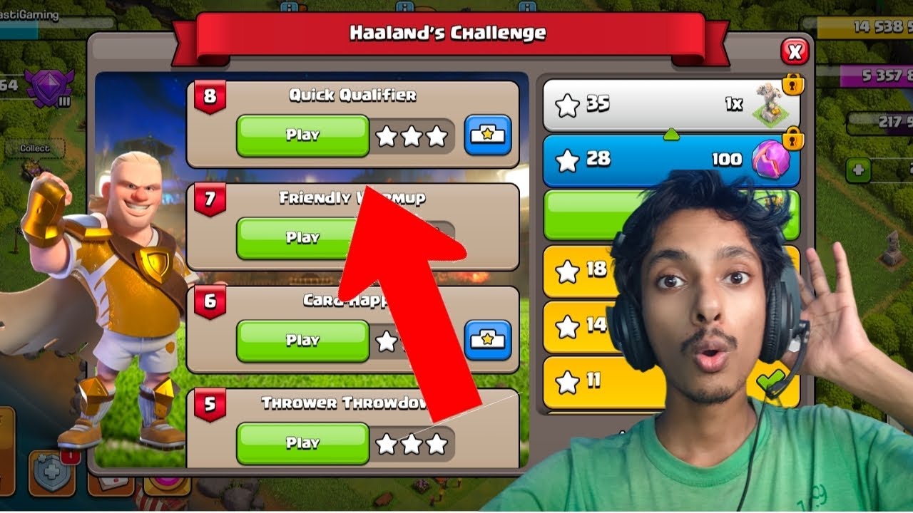 Easily 3 Star Quick Qualifier - Haaland Challenge #8 (Clash of Clans) | 
