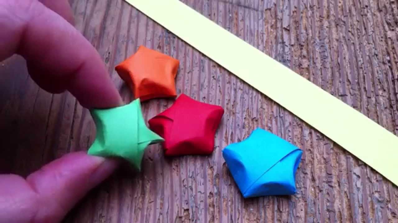 Paper Strip Folding: How to Make Origami Lucky Stars - FeltMagnet