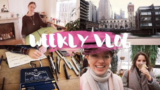 Drawing Club, Barbican, #BuJo Session, das größte PR Sample ever?! #WEEKLYVLOG 6