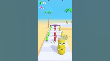 Satisfying Mobile Games JUICE RUN  #shorts