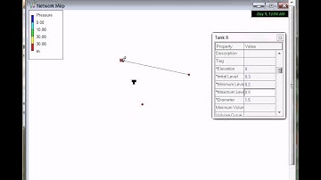 How to add a pressure break tank to EPANET when modeling a gravity flow water system in the developi