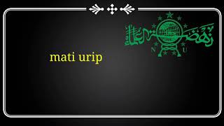 Story wa NU _Nahdlotul ulama'