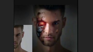 How To Make Terminator Face Effects In PicsArt (SiMPLE💯)||PicsArt Editing Tutorial