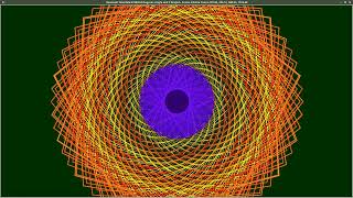 Resonant Mandala: 276042 Degrees Mandala with 344.12, 688.24, 1376.48, 1726 Hz Tones