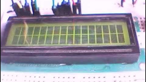 Arduino LCD Thermometer with LM35 temp sensor.