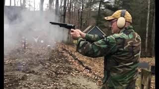 Shooting the Uberti 1847 Colt Walker .44 Black Powder Revolver the original magnum revolver