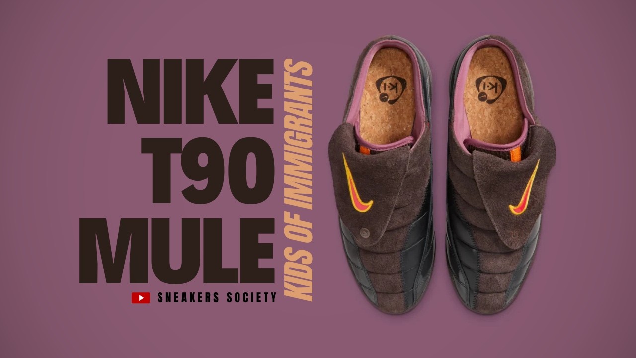 VELVET BROWN 2026 Kids of Immigrants x Nike T90 Mule | DETAILED
