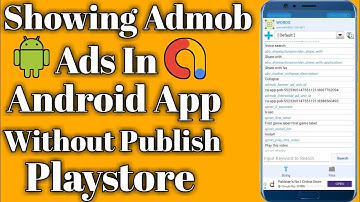 How To Put Admob Ads In Android App Through Mobile || Admob Ads