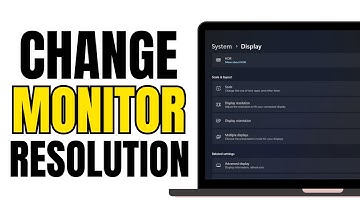 How to Change Monitor Resolution on Windows | Easy Display Settings Tutorial