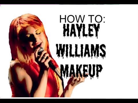 HOW TO: "Hayley Williams" INSPIRED Eye Makeup "Misery Business"